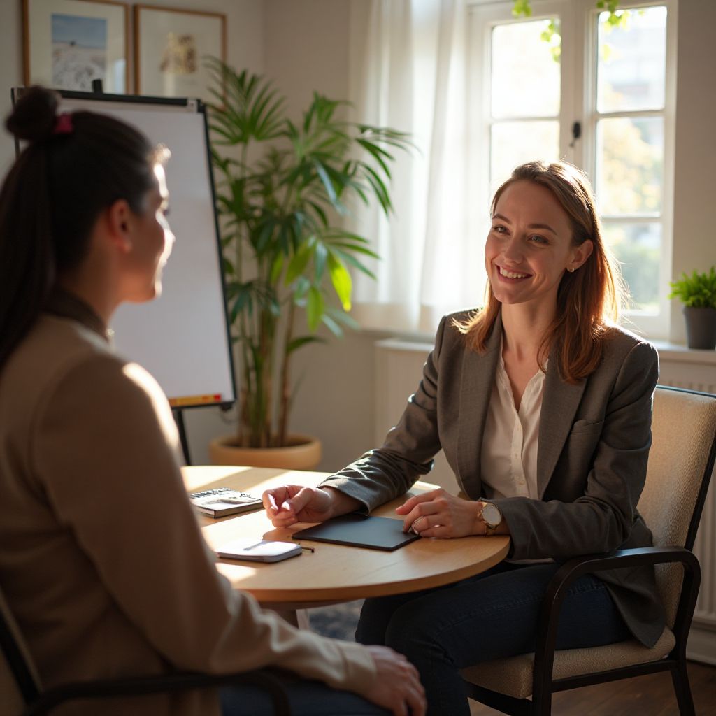 Life coaching session